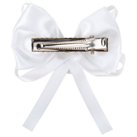 Набор для волос 6 шт.: 2 банта на заколке, 4 резинки, белый, MONTE VITA (МОНТЕ ВИТА), 457116