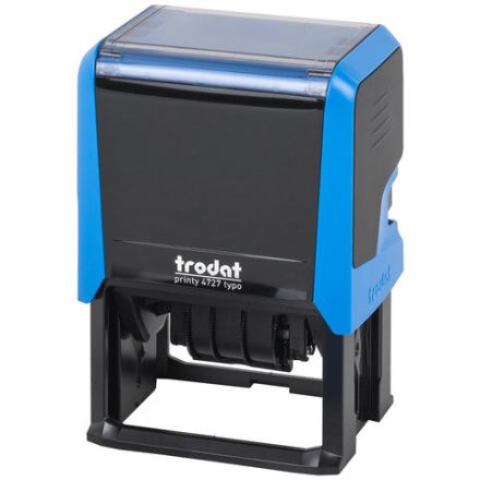 Датер самонаборный 6 строк+дата, оттиск 60х40 мм, синий, TRODAT 4727 Bank, КАССЫ В КОМПЛЕКТЕ, 188551 Датер самонаборный 6 строк+дата, оттиск 60х40 мм, синий, TRODAT 4727 Bank, КАССЫ В КОМПЛЕКТЕ, 188551