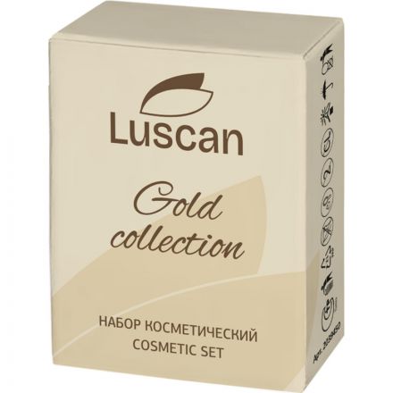 Набор косметический  Luscan Gold Collection, картон, 300шт/наб