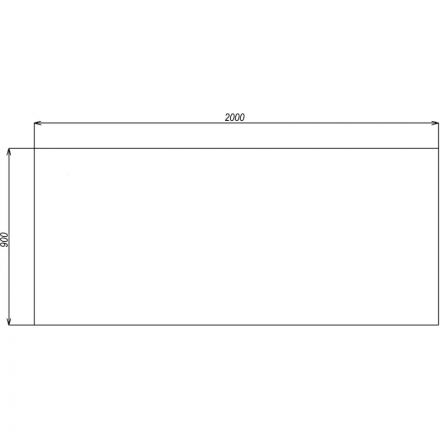 Стол Avance для переговоров 6СП.002 2000х900х750 шамони темный Стол Avance для переговоров 6СП.002 2000х900х750 шамони темный