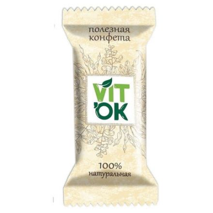 Конфеты неглазированные "VITok" злаковые с топинамбуром, 500 г, 2538