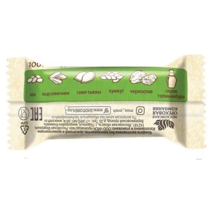 Конфеты неглазированные "VITok" злаковые с топинамбуром, 500 г, 2538