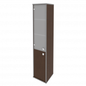 Style Шкаф высокий узкий левый Л.СУ-1.2 (L) Венге 412*410*1980
