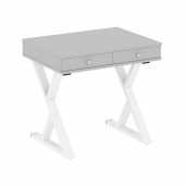 Home Office Стол письменный VR.SP-1-79.M Серый/Белый металл 794*600*750