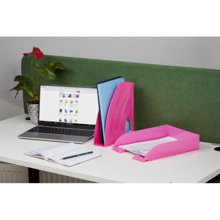 Лоток для бумаг Attache fantasy, розов Лоток для бумаг Attache fantasy, розов