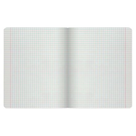 Тетрадь А5 48 л. АЛЬТ скоба, клетка, глянцевый лак, "Пейзажи" (5 видов), 7-48-637