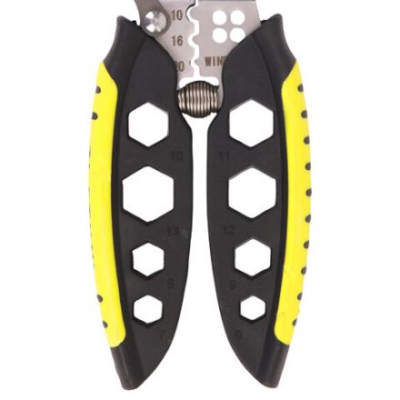 Плоскогубцы многофункциональные 25 в 1, 185 мм, нержавеющая сталь AISI420, ГРАНДМАСТЕР, PL-185, 671262