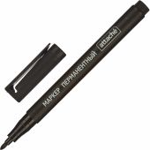 Маркер перманентный Attache черный (толщина линии 1 мм)