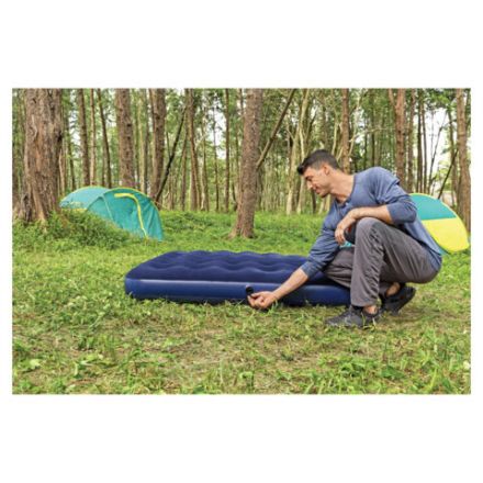 Надувной матрас 152х203х22 см с подушками и насосом, до 300 кг, BESTWAY, 67374