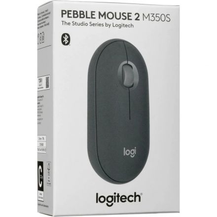 Мышь компьютерная Logitech Pebble 2 M350S граф.4000dpi silent(910-006988)