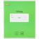 Тетрадь школьная А5, 12 л.клетка, Интенсив Зеленый, 10шт/уп арт.1711048