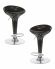 Набор 2 шт Стул барный DOBRIN BOMBA, чёрный