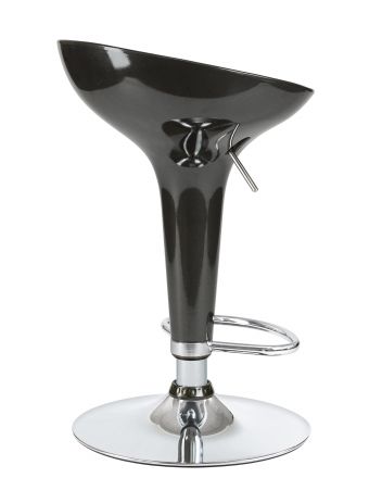 Набор 2 шт Стул барный DOBRIN BOMBA, чёрный