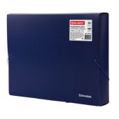 Папка-короб на резинках BRAUBERG, 50 мм, синяя, 0,7 мм, 224162 Папка-короб на резинках BRAUBERG, 50 мм, синяя, 0,7 мм, 224162