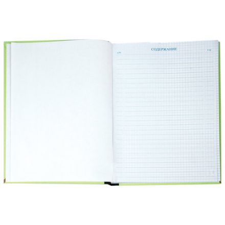 Книга учета 128 л., клетка, твердая, картон, блок офсет, нумерация, А4 205х287 мм, STAFF, 130062