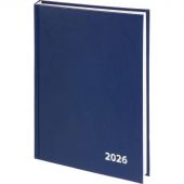 Ежедневник датированный 2026 Выбор есть, А5, 160л, бумвинил, синий