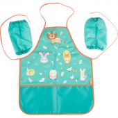 Фартук для труда №1School Animals, ФН 41-20-2, карман, нарукавники,535x445 Фартук для труда №1School Animals, ФН 41-20-2, карман, нарукавники,535x445