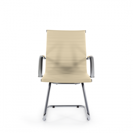 Кресло СН-300 Кайман Н/п soft хром S-0428 (бежевый)