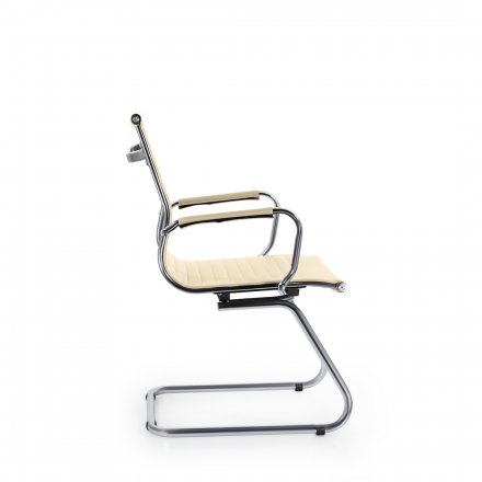 Кресло СН-300 Кайман Н/п soft хром S-0428 (бежевый)