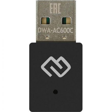 Сетевой адаптер Wi-Fi Digma DWA-AC600C AC600 USB 2.0 (ант.внутр.) 1ант Сетевой адаптер Wi-Fi Digma DWA-AC600C AC600 USB 2.0 (ант.внутр.) 1ант