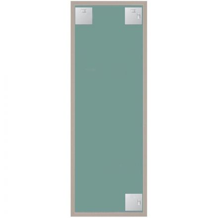 Зеркало МИР_Комус Мебель в раме  ПЛС 300х900 (КС365004003) коричневый