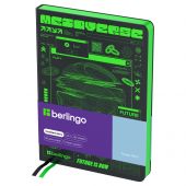 Ежедневник недатированный, А5, 136л., кожзам, Berlingo "Future Tech", цветной срез, с рисунком Ежедневник недатированный, А5, 136л., кожзам, Berlingo "Future Tech", цветной срез, с рисунком