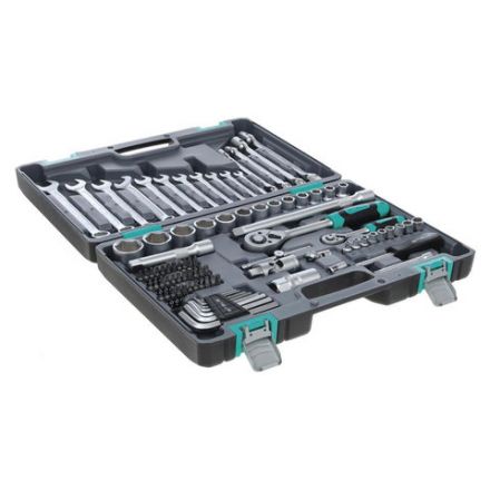 Набор автоинструментов 88 предметов, STELS, 1/4", 1/2", CrV, головки, биты, ключи, кейс, 14109 Набор автоинструментов 88 предметов, STELS, 1/4", 1/2", CrV, головки, биты, ключи, кейс, 14109
