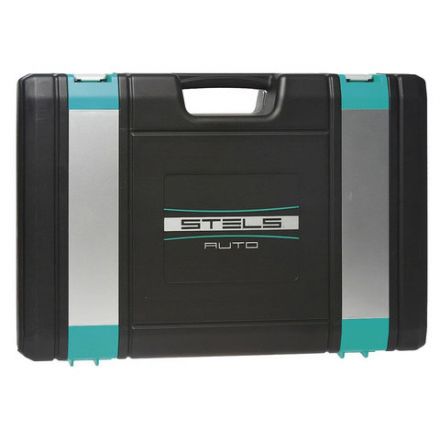 Набор автоинструментов 88 предметов, STELS, 1/4", 1/2", CrV, головки, биты, ключи, кейс, 14109 Набор автоинструментов 88 предметов, STELS, 1/4", 1/2", CrV, головки, биты, ключи, кейс, 14109