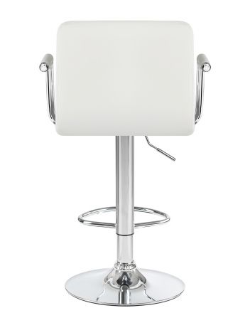 Стул барный DOBRIN KRUGER ARM, белый Стул барный DOBRIN KRUGER ARM, белый
