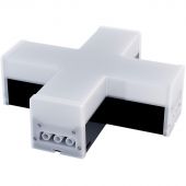 Светильник светодиодный -коннектор Х-образный 12Вт, 4000К, IP40, чёрн