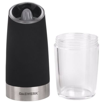 Набор гравитационных мельниц для соли и специй, электрические, 2 шт., PM-6, DASWERK (ДАСВЕРК), 456624