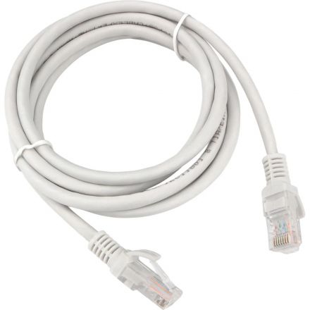 Патч-корд LSZH UTP Cablexpert кат.5e, 2м, литой, многожильный (серый)