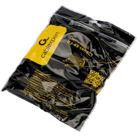 Патч-корд LSZH UTP Cablexpert кат.5e, 2м, литой, многожильный (серый)