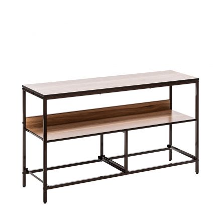 Комод Leset Локи 2 ящ., Коричневый, Коричневый, Бежевый, светло-коричневый, темно-коричневый, Лён искусственный