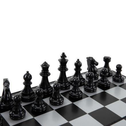 Шахматы магнитные ХИТ, доска 32х32 см, ЗОЛОТАЯ СКАЗКА, 665762