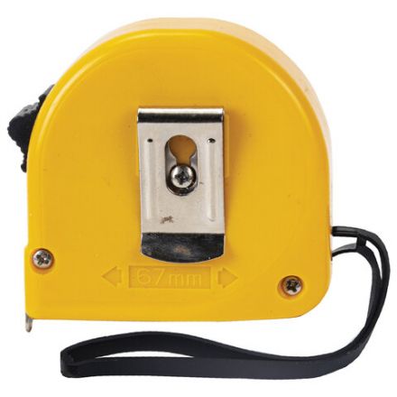 Рулетка измерительная 5 м х 19 мм, пластиковый корпус, с фиксатором, ГРАНДМАСТЕР Classic, 671361