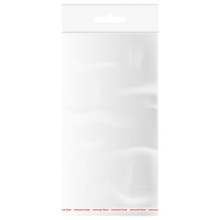 Пакеты БОПП с европодвесом, клеевым клапаном, КОМПЛЕКТ 100 штук, 10х16 + 3 + 4 см, белая подложка, BRAUBERG, 700416