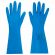 Перчатки нитриловые КЩС, STRONG, химически устойчивые, синие, размер 10-10,5, XL (очень большой), RABBITEX (РАББИТЕКС), 700909