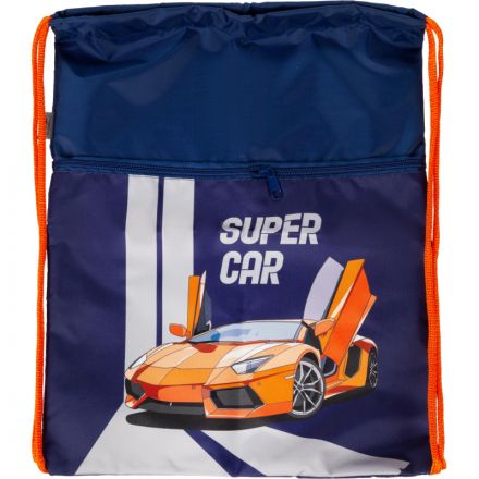 Мешок для обуви Комус Класс Super car  330x420 мм, карман, МО-20-2