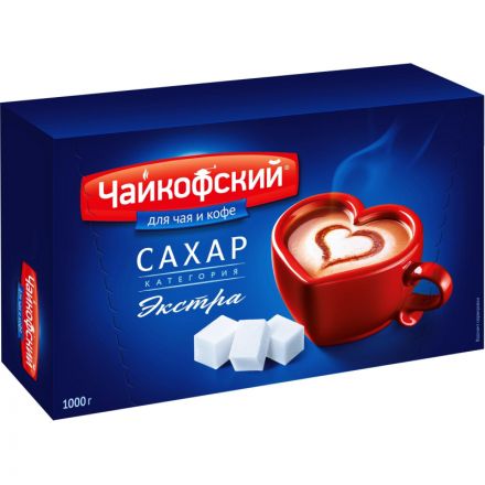 Сахар-рафинад экстра Чайкофский 1 кг