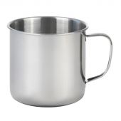 Кружка 350мл нерж.сталь, d=8см h=8см, кт1132 Кружка 350мл нерж.сталь, d=8см h=8см, кт1132