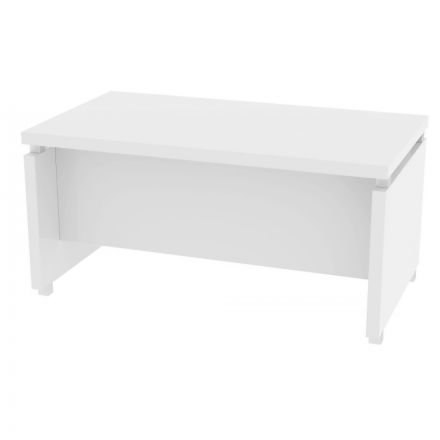 Стол Д_EASY Director рукля Ш1600ДСП мел. белый жемчуг 801.001