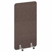 R-line soft Перегородка на металлических опорах, на роликах AP.R-100-180 Romeo 04/Серый металл 1000*18*1800