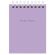 Блокнот МАЛЫЙ ФОРМАТ А7 75х105 мм, 40 л., гребень, картон, клетка, BRAUBERG "Minimal Pastel", 116431