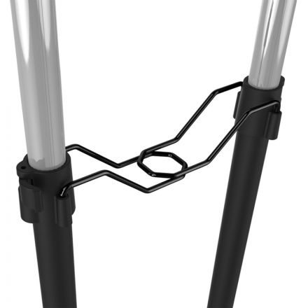 Вешалка гардеробная EL_Sheffilton SHT-WR4150 чер/чер муар/хром лак (899484)