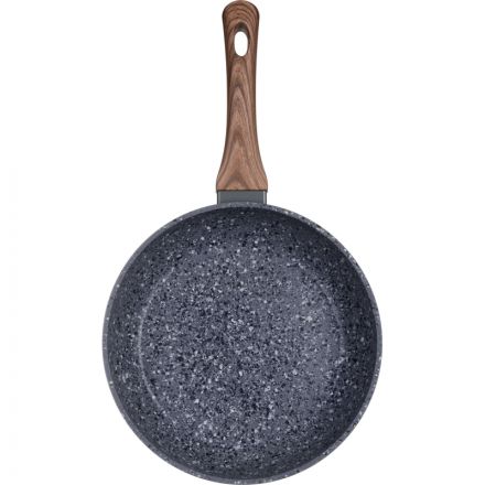 Сковорода LARA GRANIT PALERMO ков. алюм. 28х5,3 см, ИНД., 4,2мм LR01-55-28