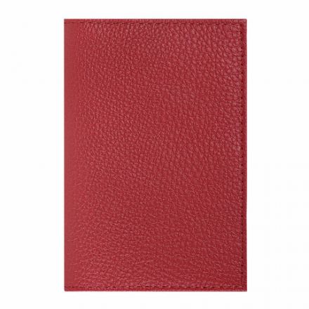 Обложка для паспорта натуральная кожа флоттер, кожаный уголок, красная, BRAUBERG, 238865 Обложка для паспорта натуральная кожа флоттер, кожаный уголок, красная, BRAUBERG, 238865