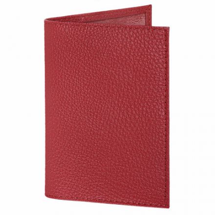 Обложка для паспорта натуральная кожа флоттер, кожаный уголок, красная, BRAUBERG, 238865 Обложка для паспорта натуральная кожа флоттер, кожаный уголок, красная, BRAUBERG, 238865