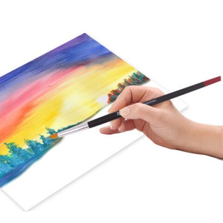 Кисть BRAUBERG, синтетика, круглая, № 5, 200211