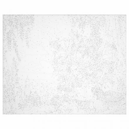 Картина по номерам 40х50 см, ОСТРОВ СОКРОВИЩ "Букет с гладиолусами", на подрамнике, акрил, кисти, 663275